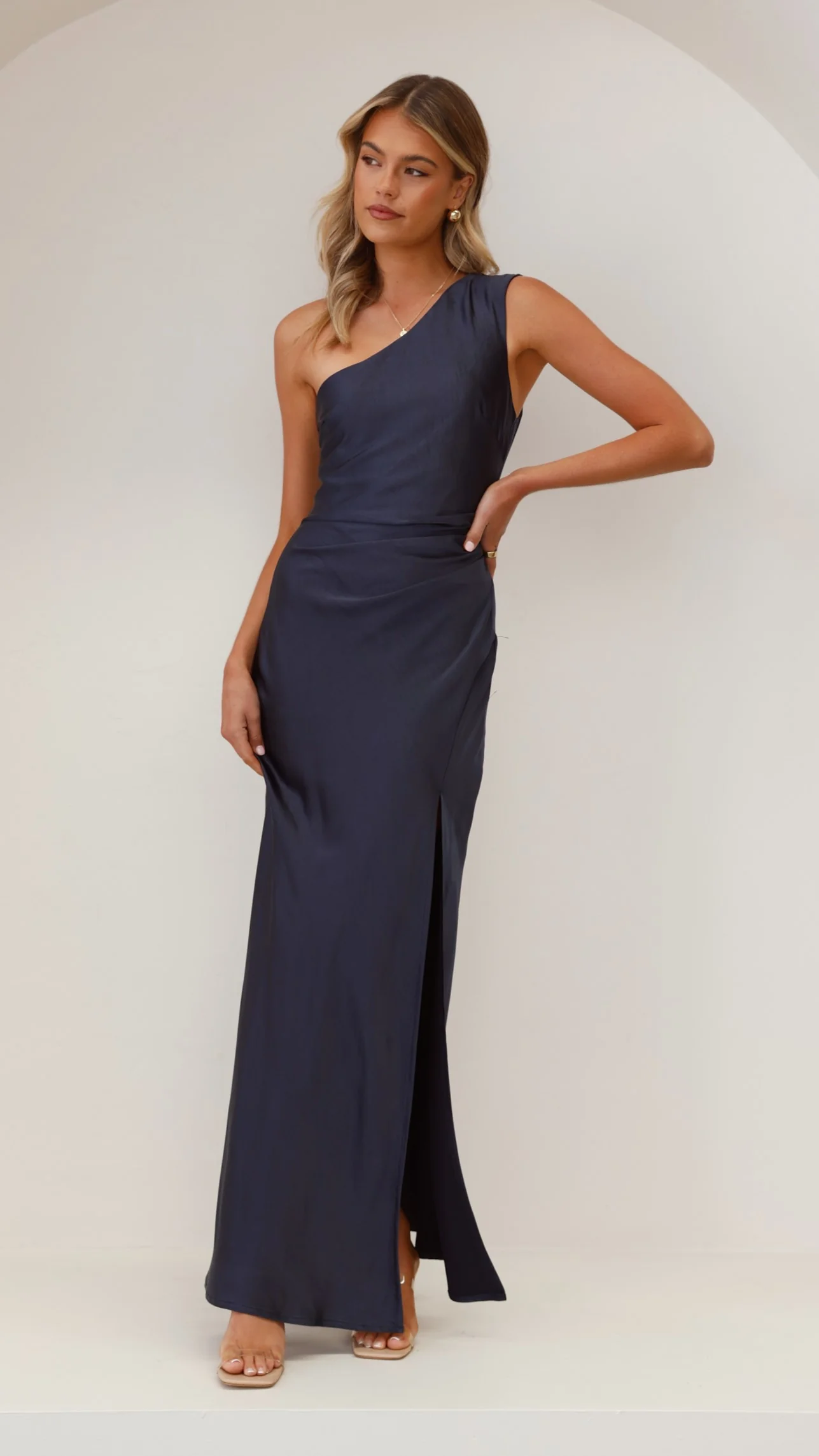 Victoria Maxi Dress - Navy
