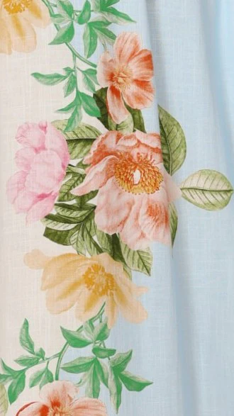 Ellea Maxi Dress - Botanical Bliss Blue