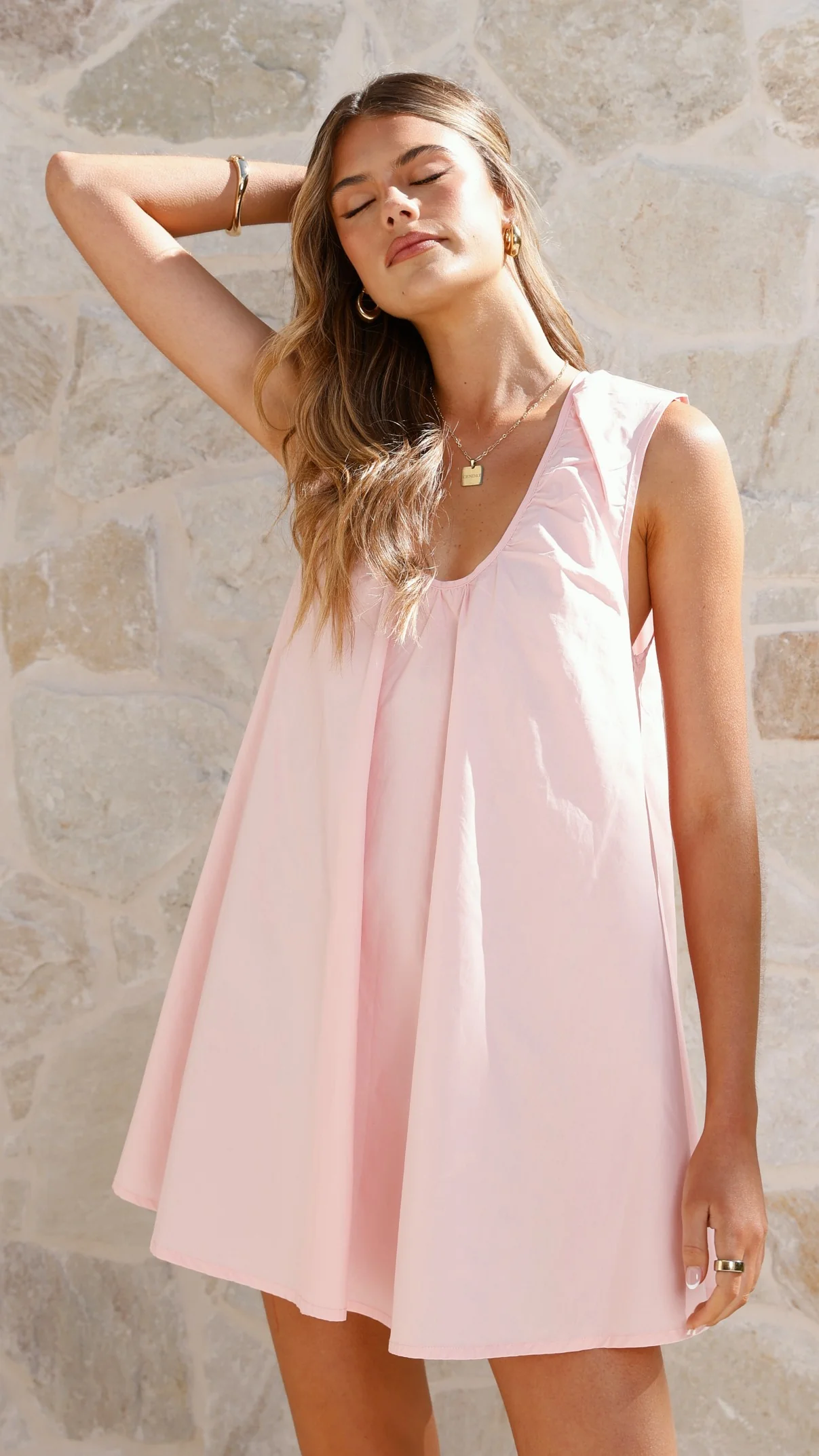 Vanessa Mini Dress - Pink