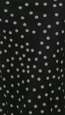 Loralei Maxi Dress - Black/White Polka Dot