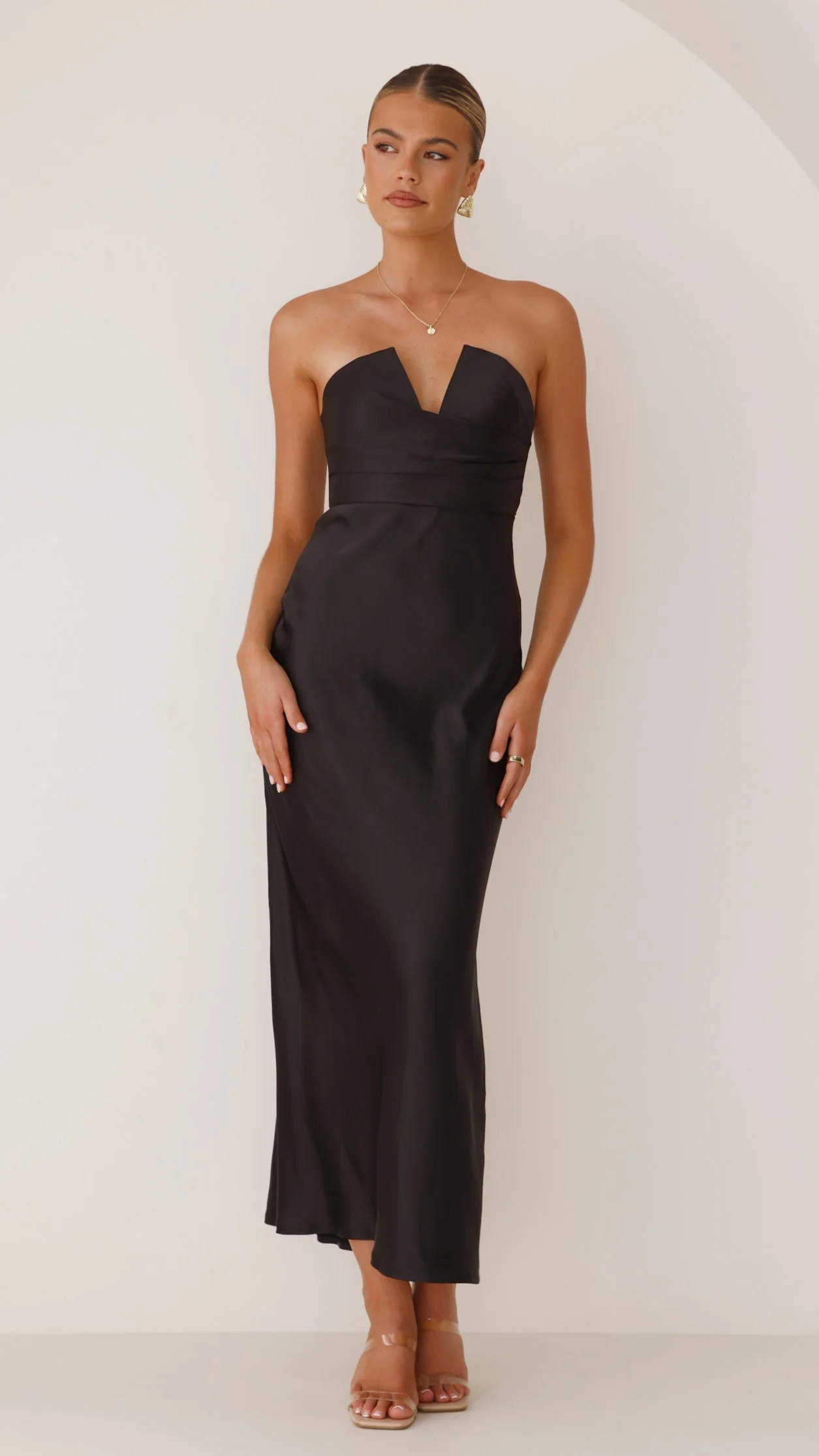 Valerie Maxi Dress - Black