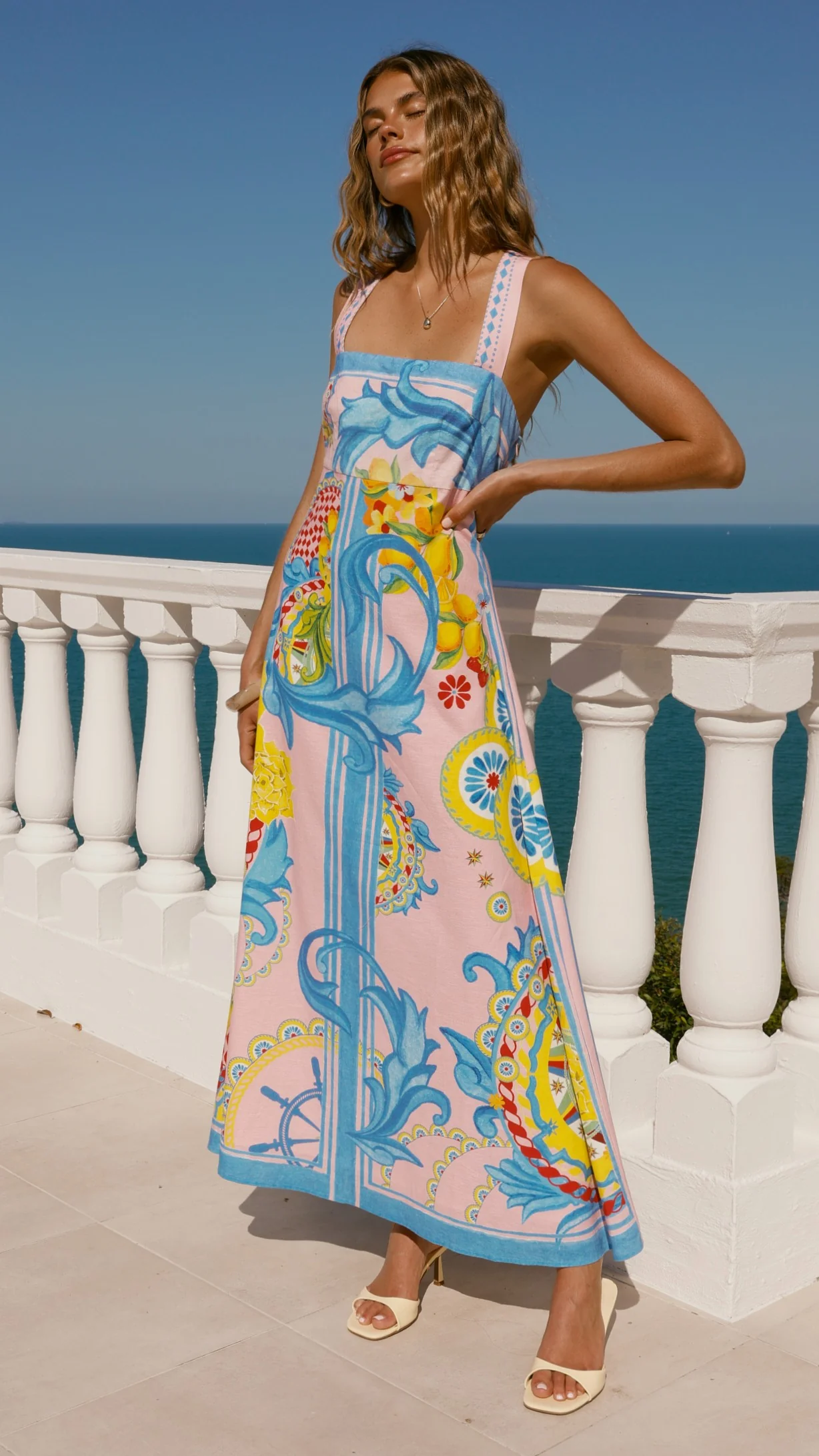 Sella Maxi Dress - Summer in Sicily