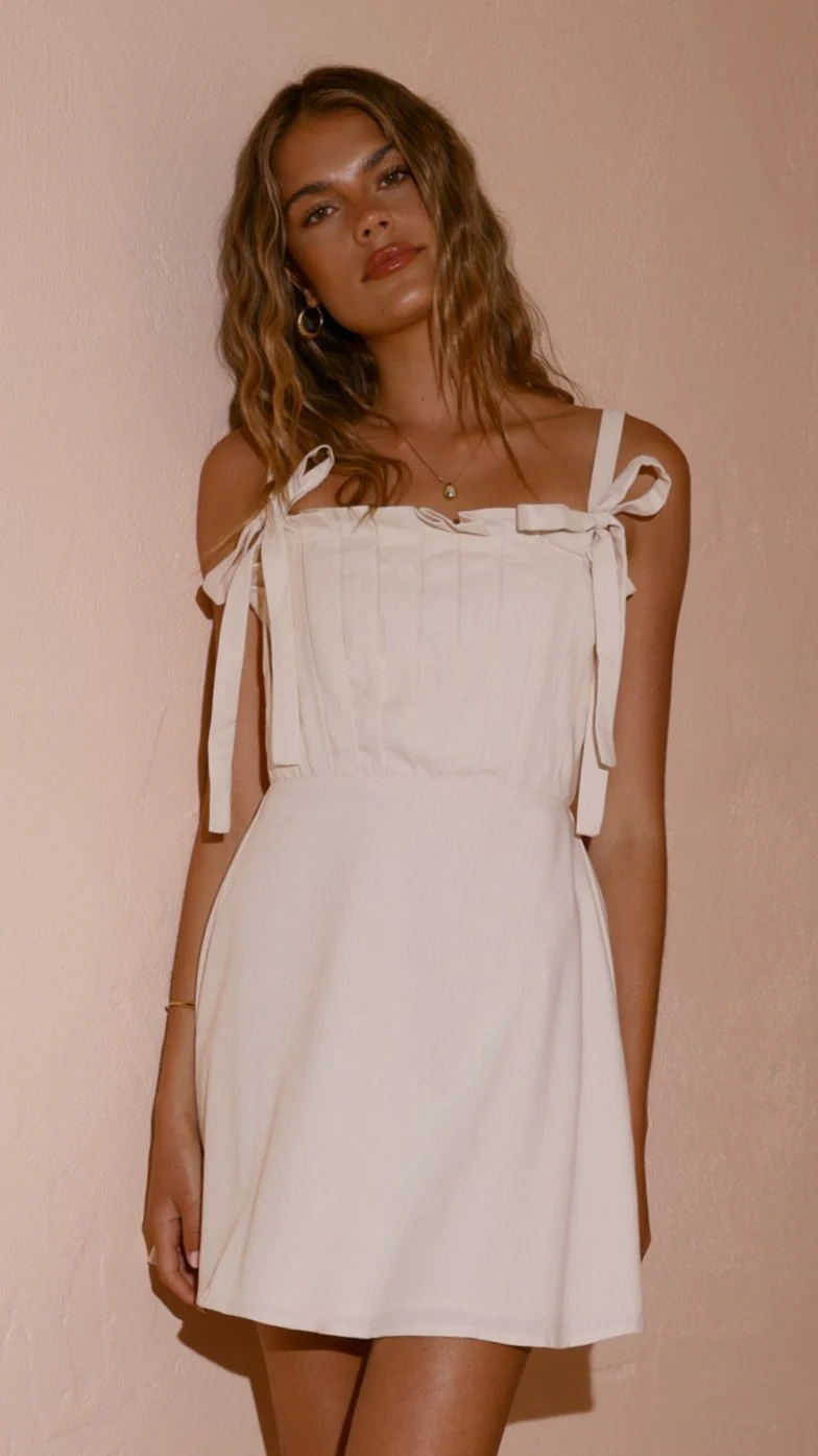 Kolani Mini Dress - Oat