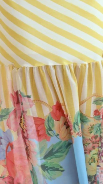 Vista Off Shoulder Maxi Dress - Positano Lemon