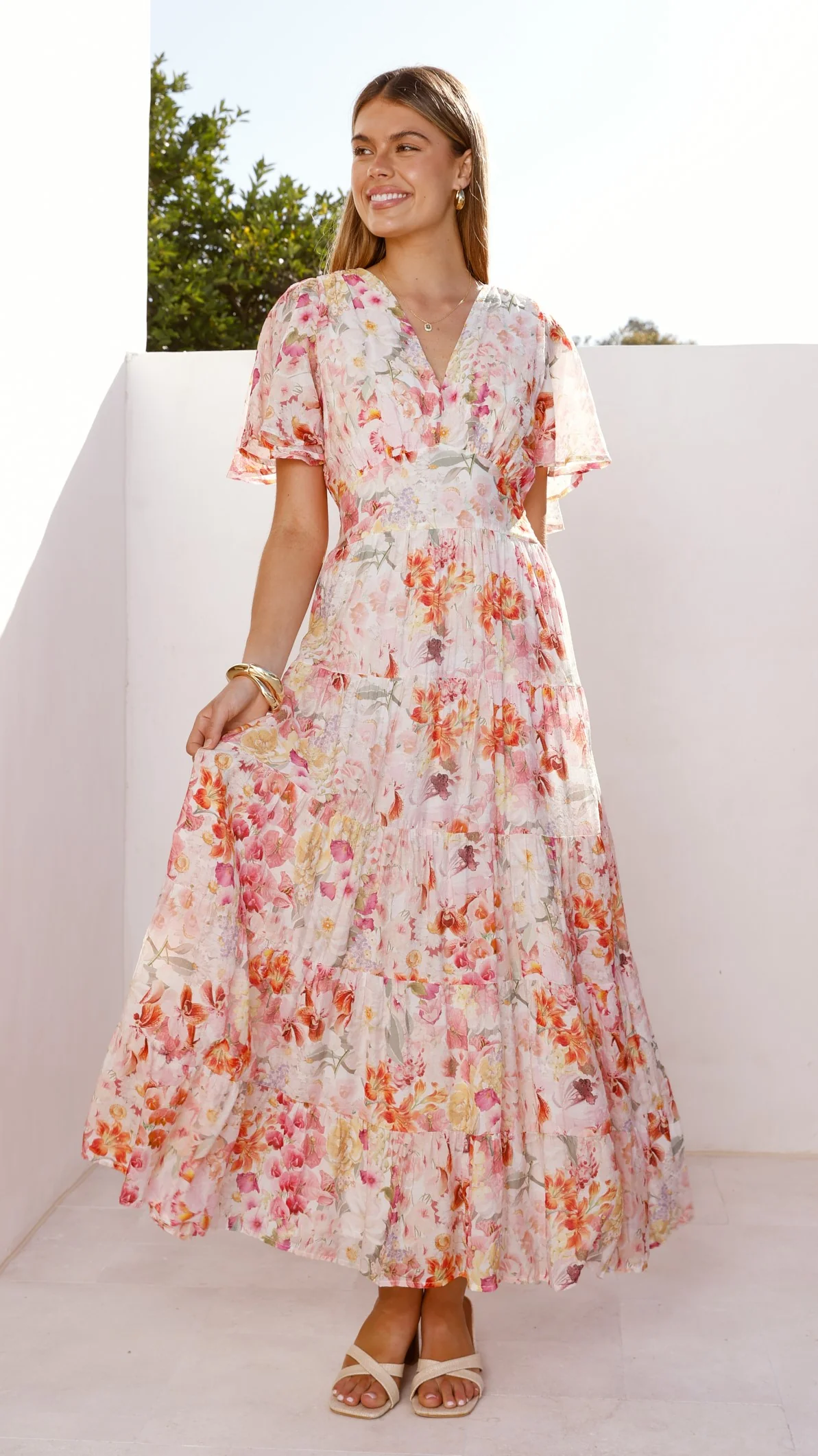 Jana Maxi Dress - Spring Floral