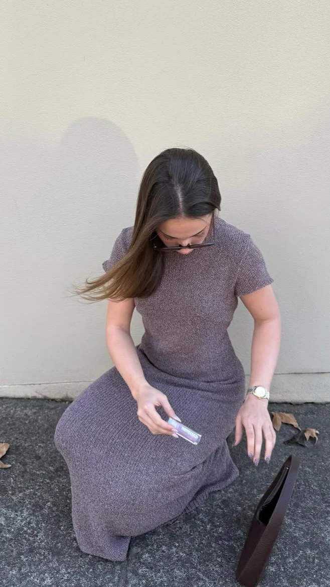 Valise Maxi Dress - Brown Marle