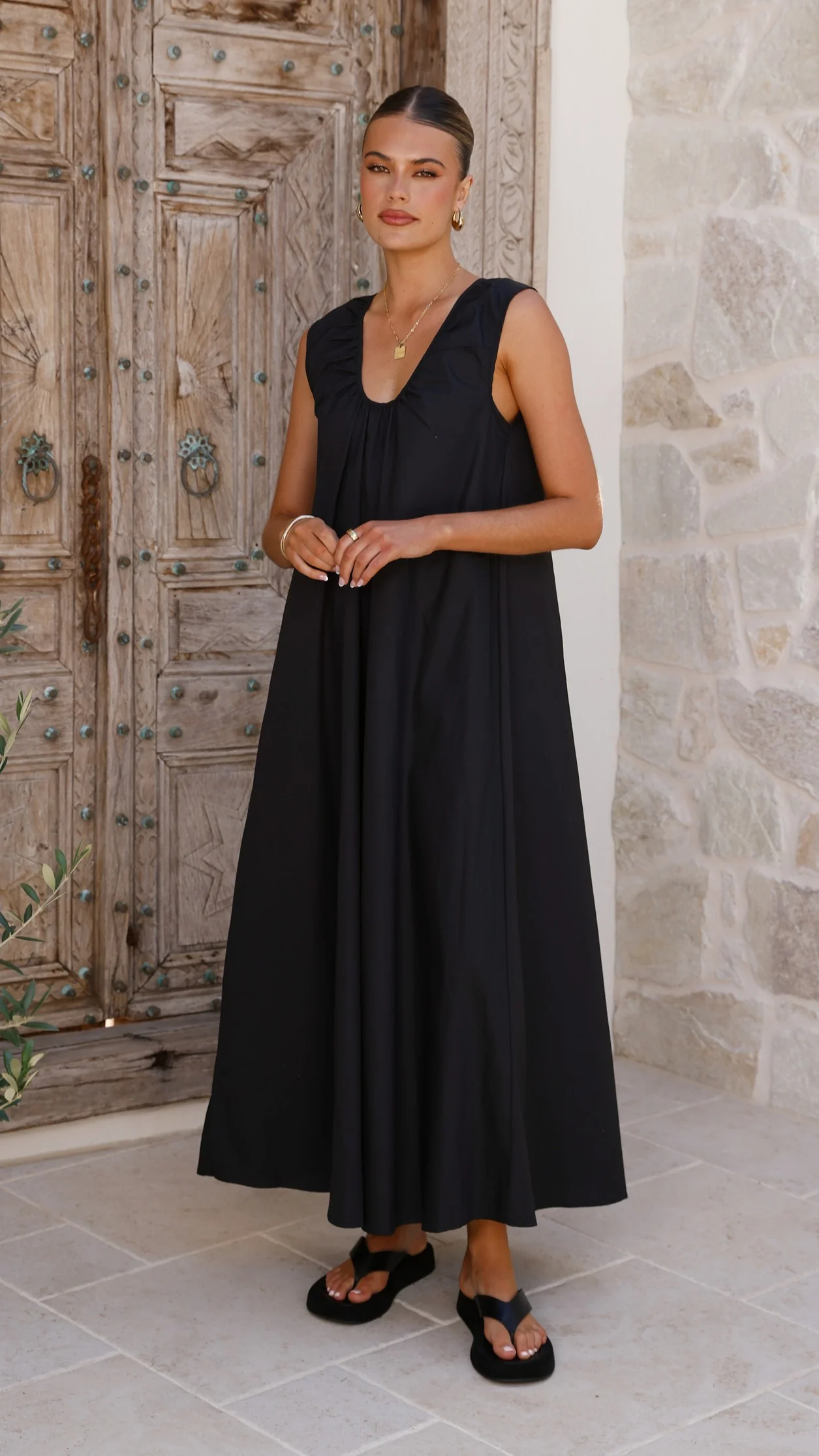 Scout Maxi Dress - Black