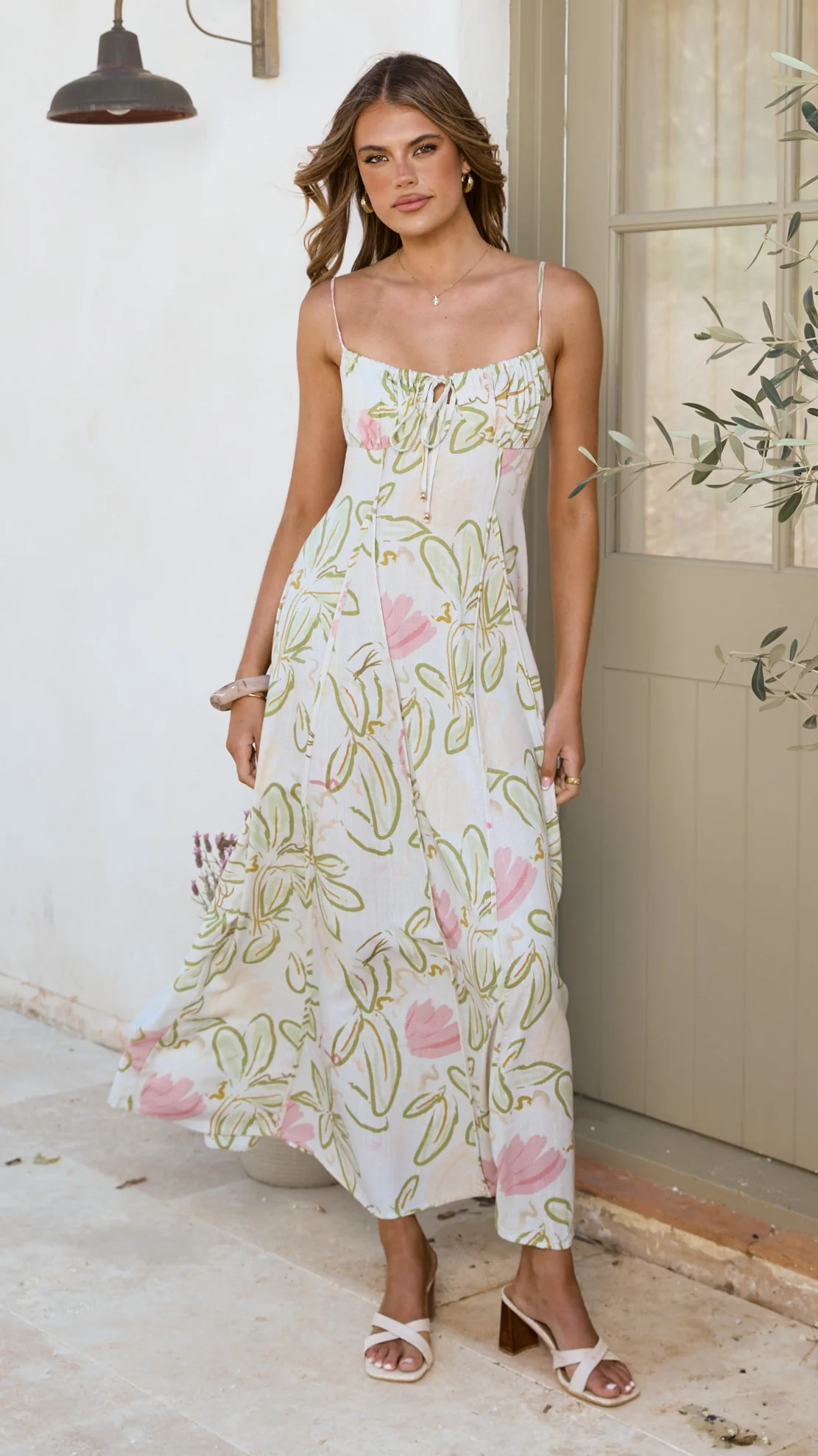 Millie Maxi Dress - Primavera Print