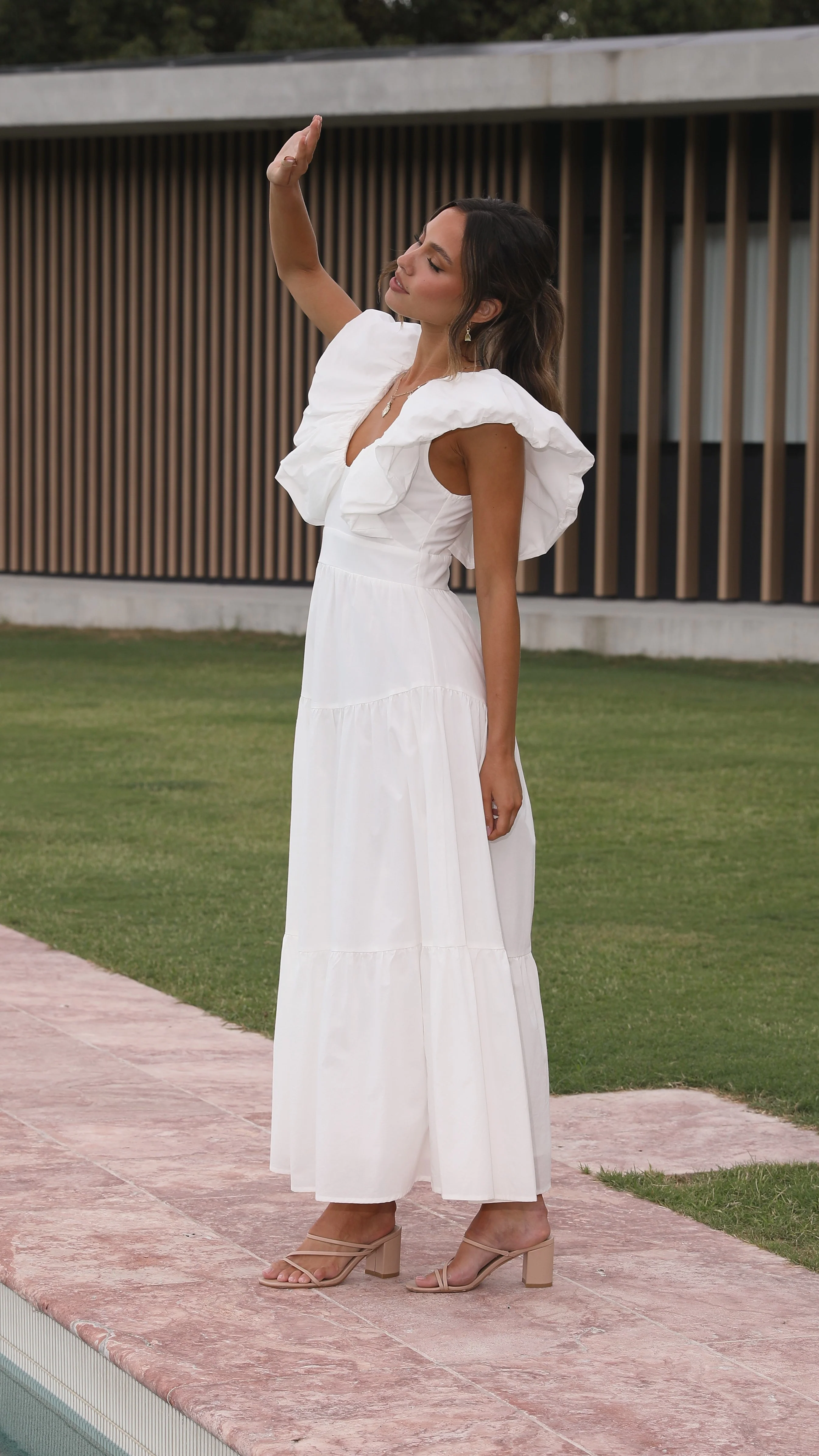 Emma Maxi Dress - White