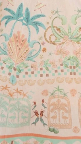 Nalita Mini Dress - Aurora Print