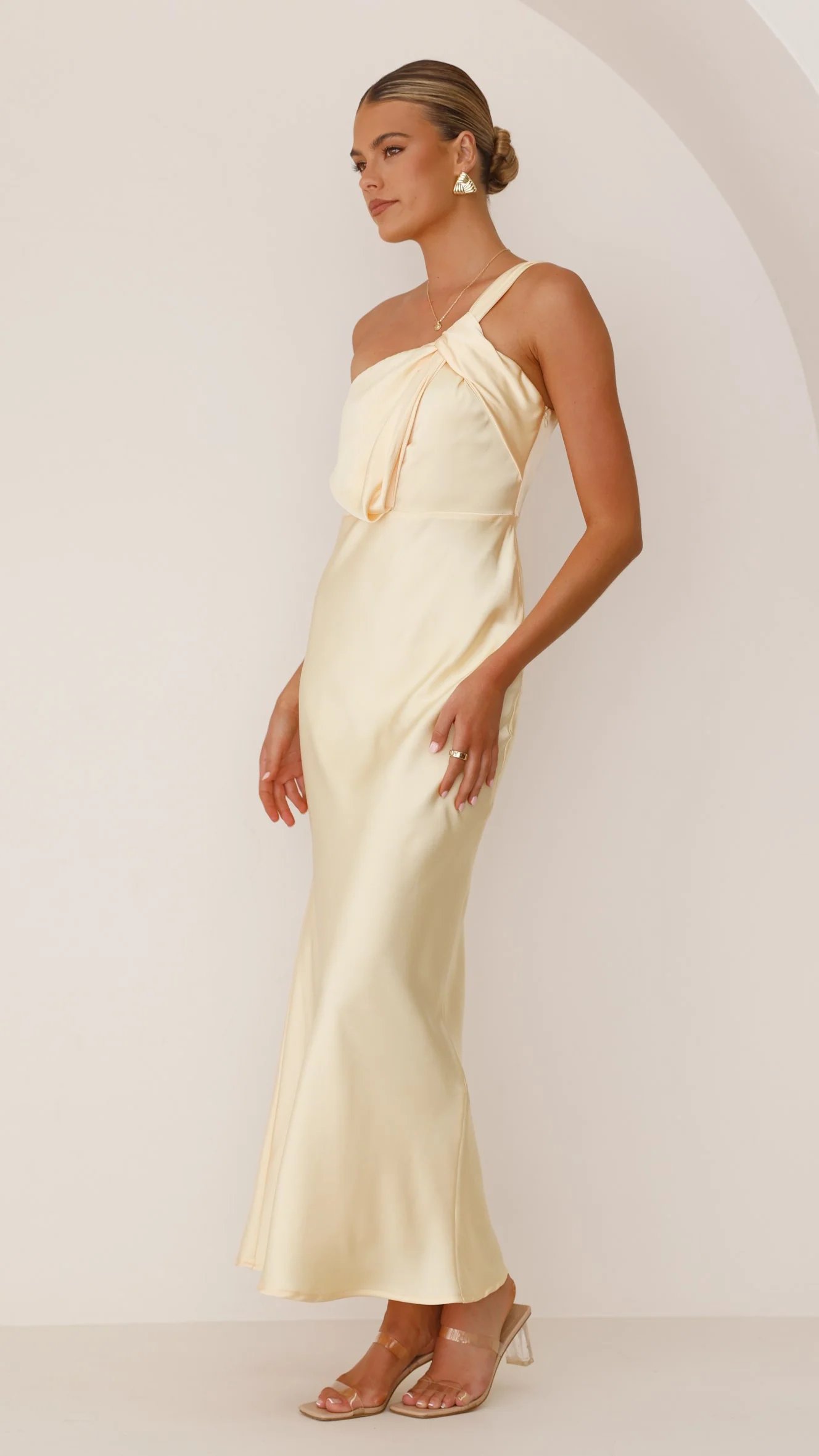 Greta Maxi Dress - Yellow