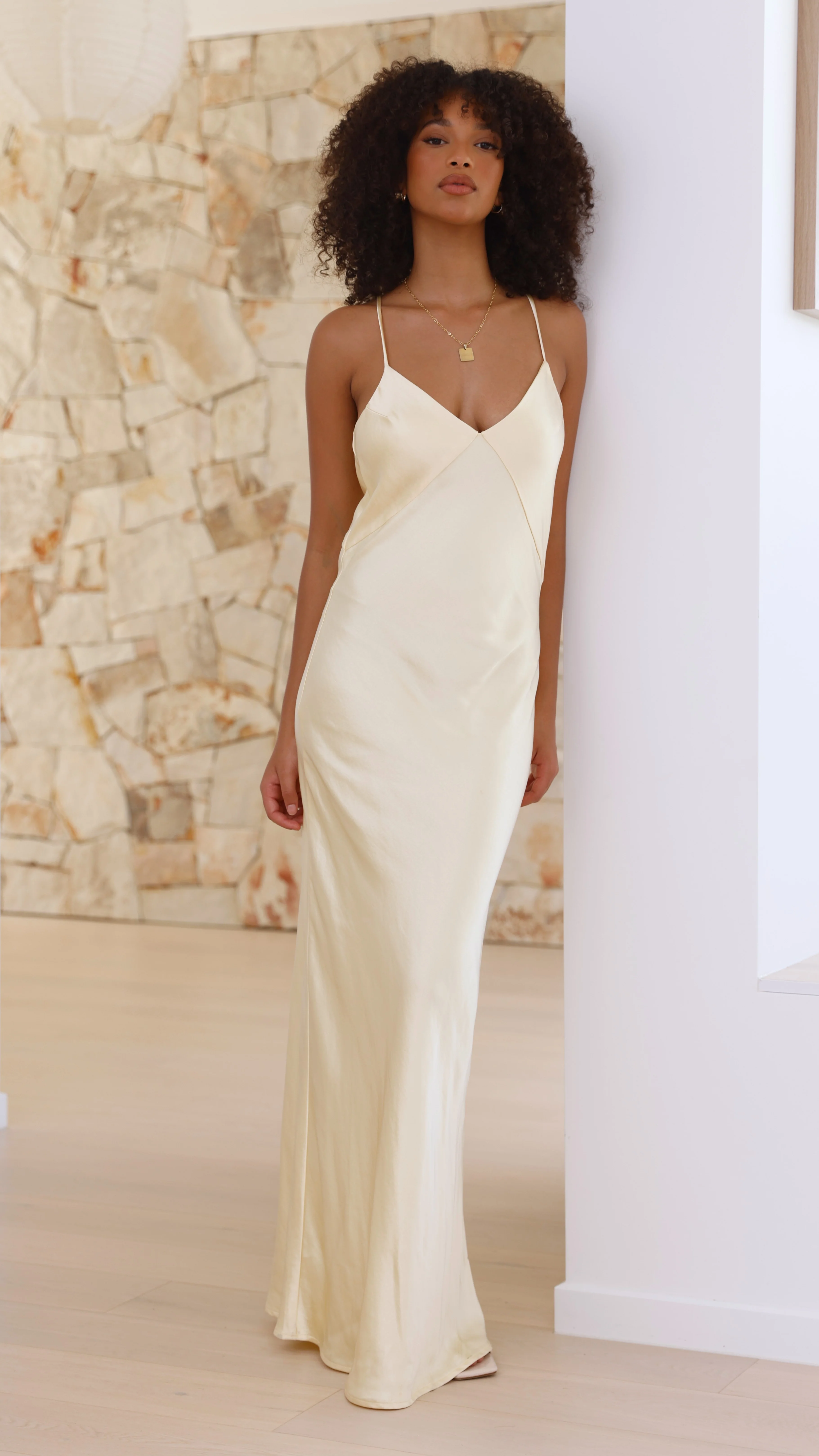 Gisella Maxi Dress - Yellow