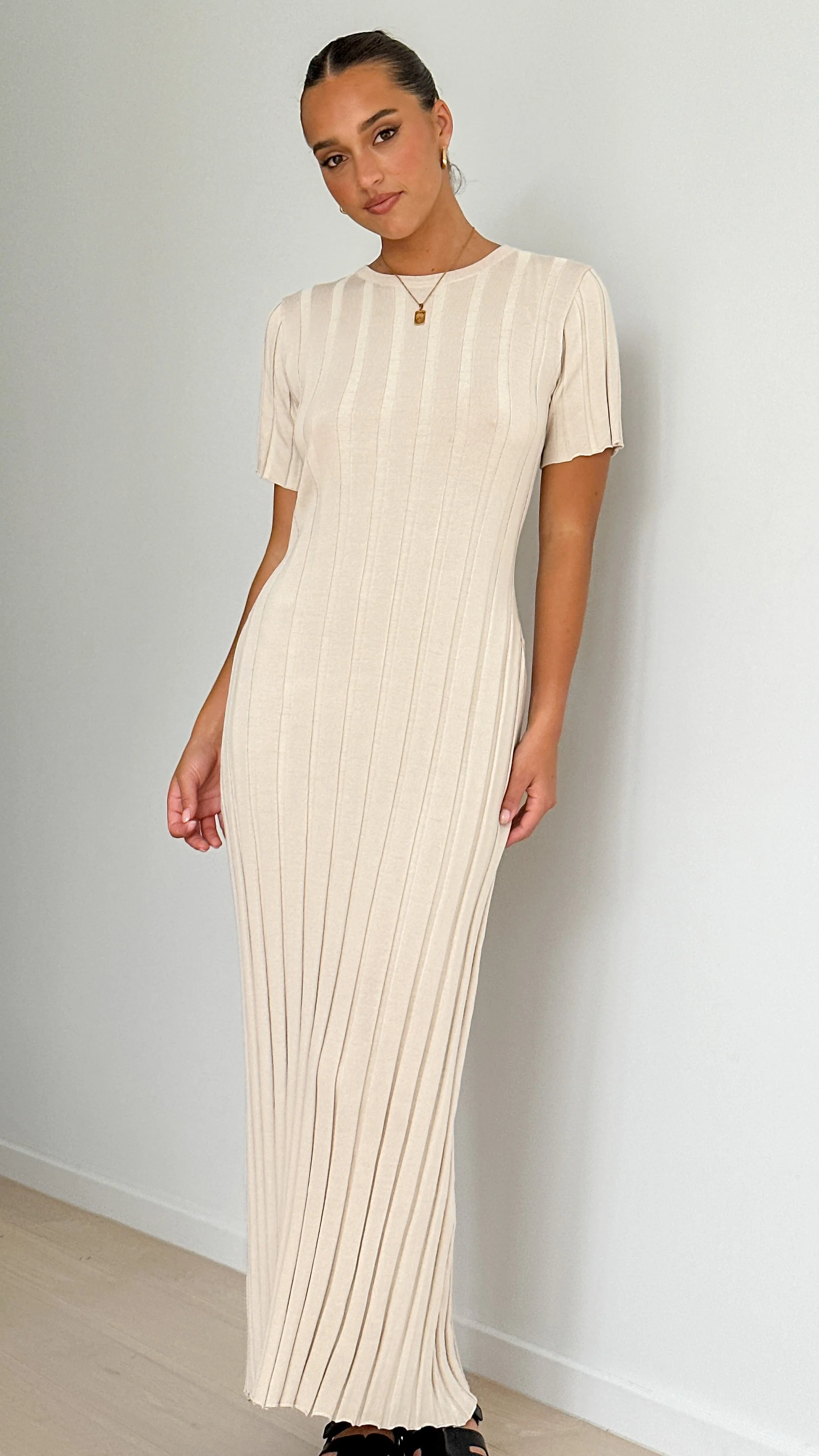Mari Maxi Dress - Sand