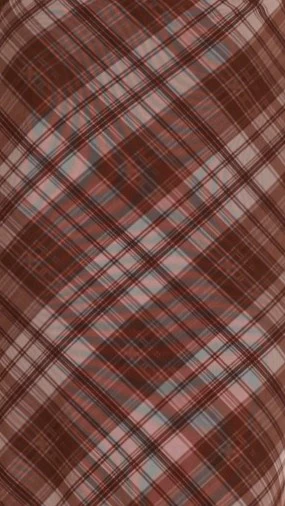 Harena Off Shoulder Maxi Dress - Brown Plaid Print