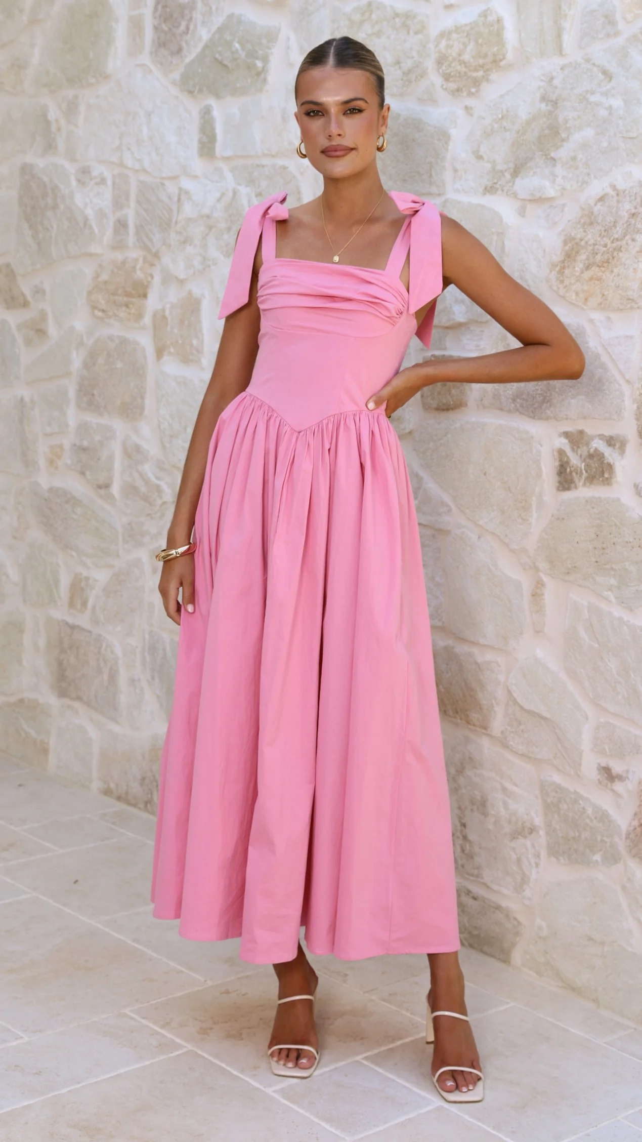 Haisley Maxi Dress - Pink