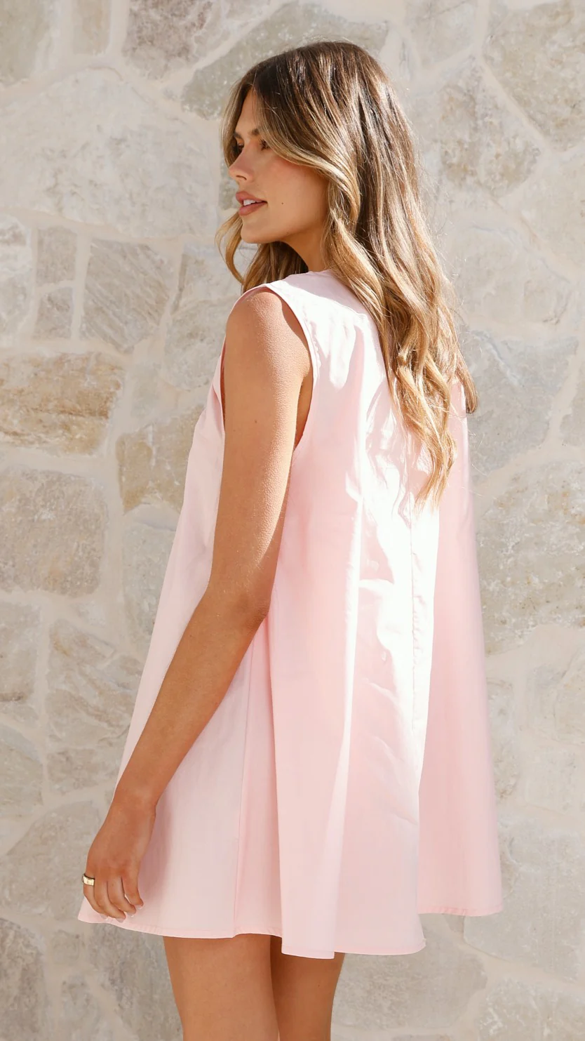 Vanessa Mini Dress - Pink