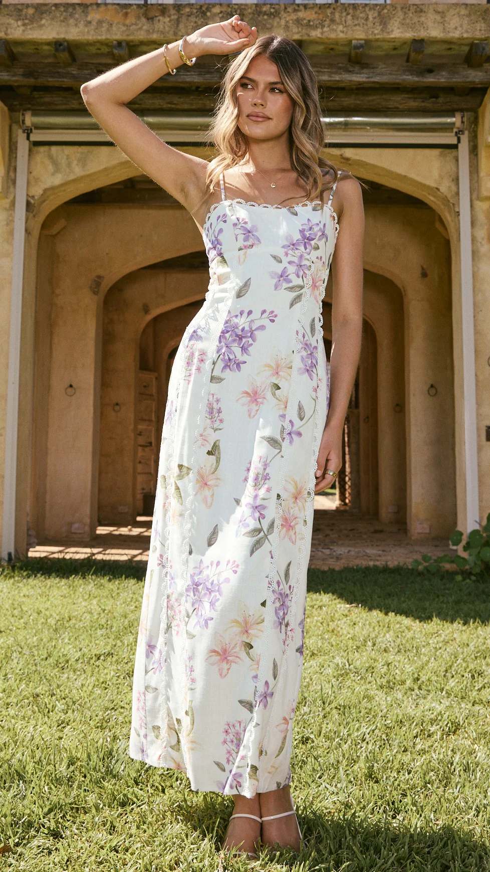 Carlia Maxi Dress - Botanical Bloom