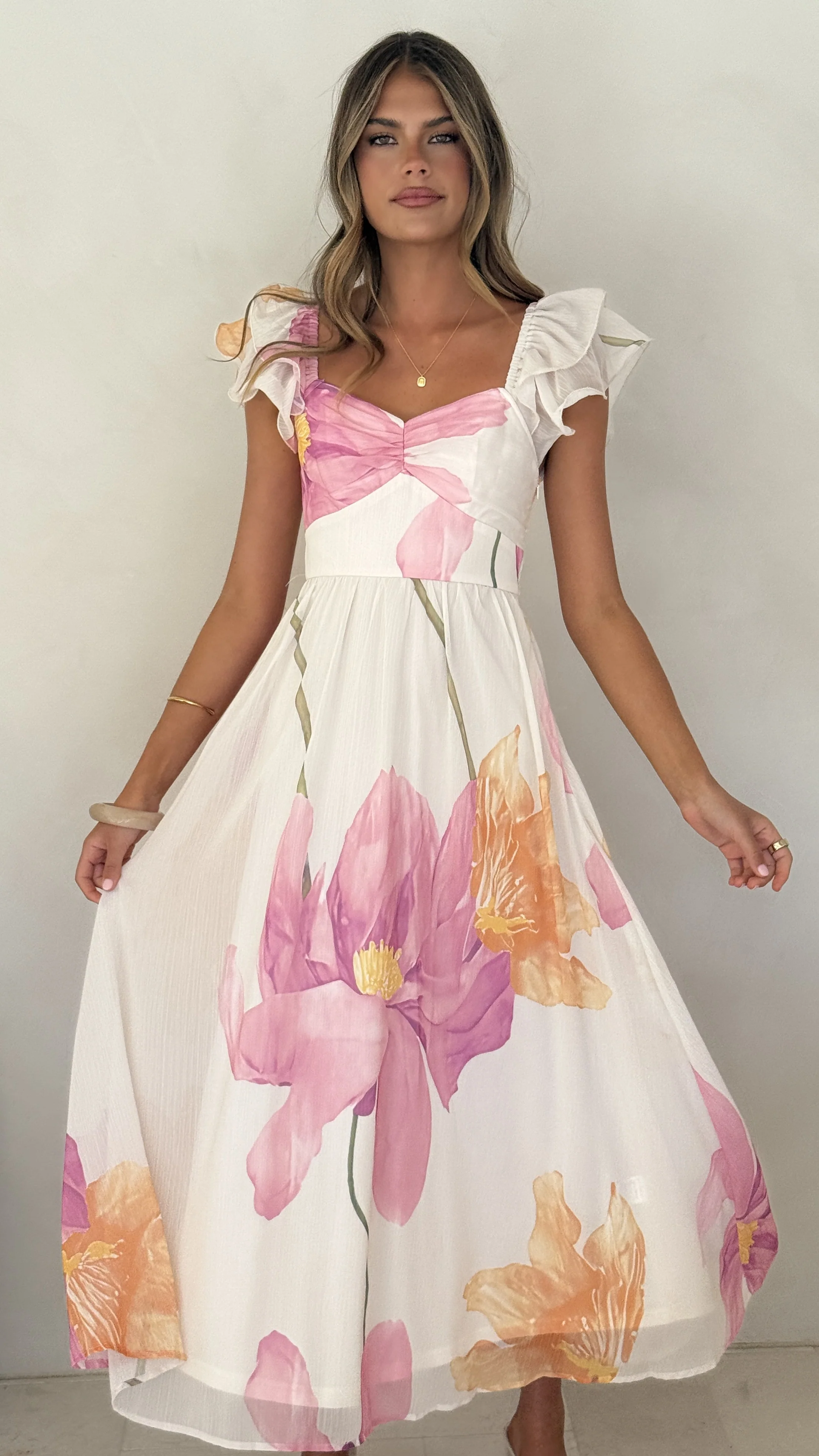 Claire Maxi Dress - Wildflower Floral