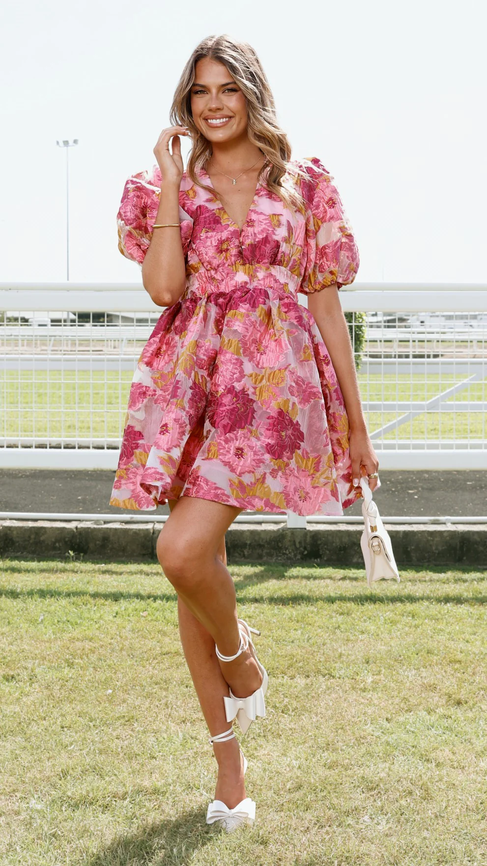 Abel Mini Dress - Pink