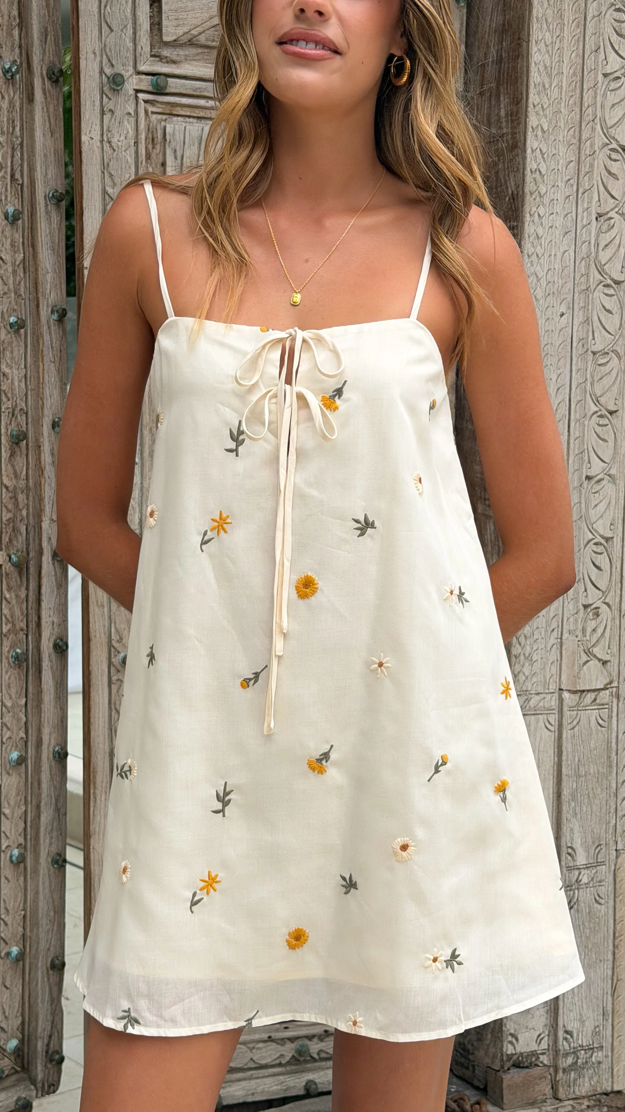 Yumiko Mini Dress - Leilani Print