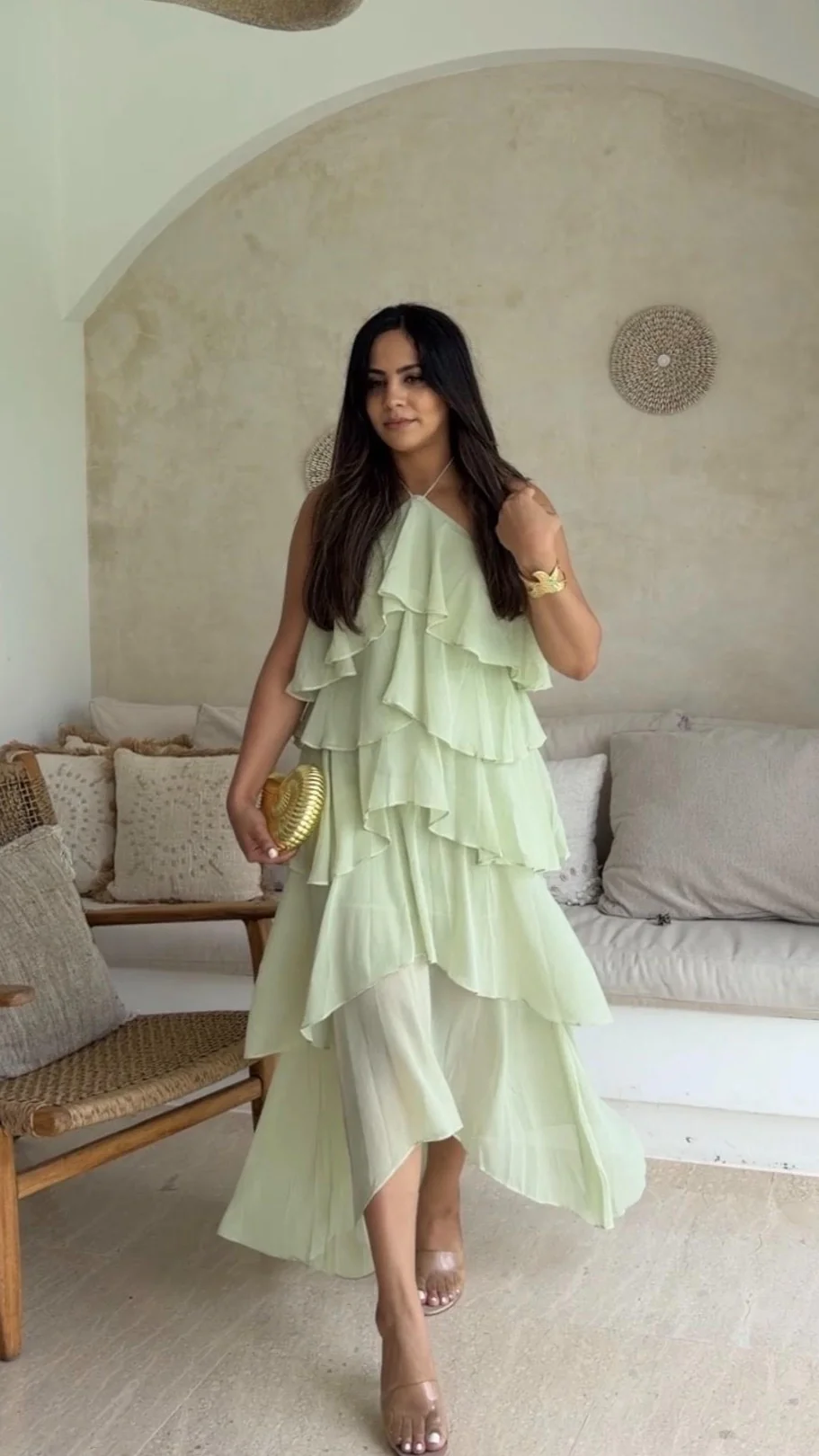 Soho Maxi Dress - Sage