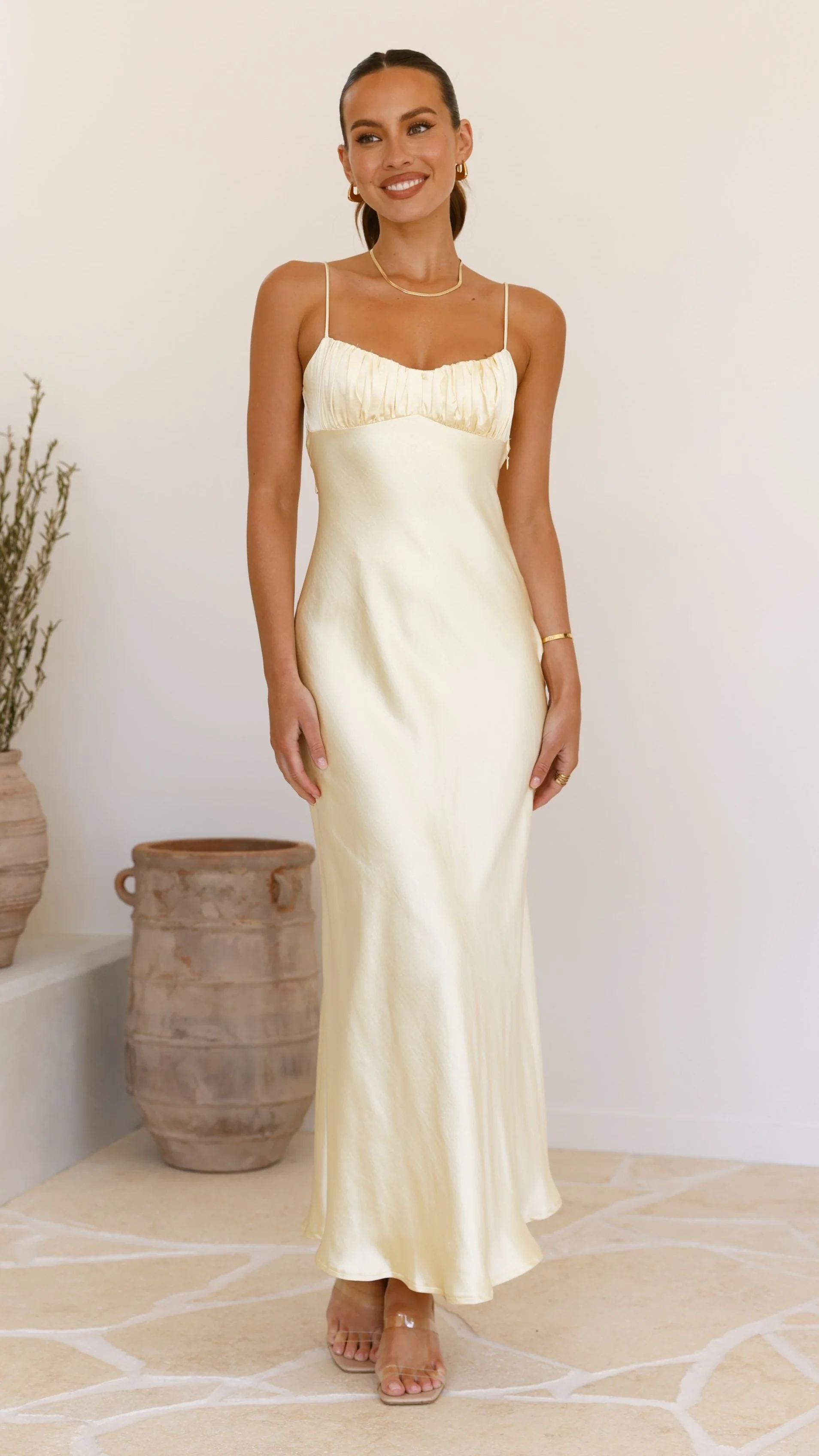 Rue Maxi Dress - Yellow