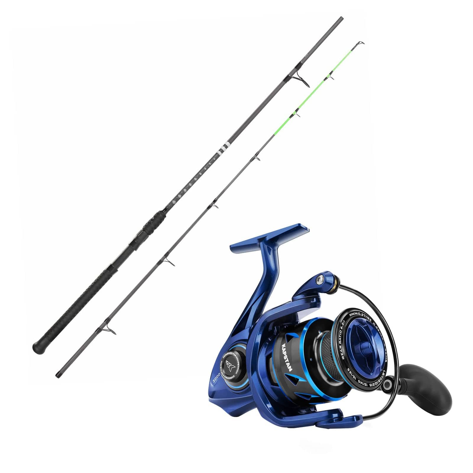KastKing Kong and Kapstan SE Saltwater Spinning Fishing Rod and Reel Combo