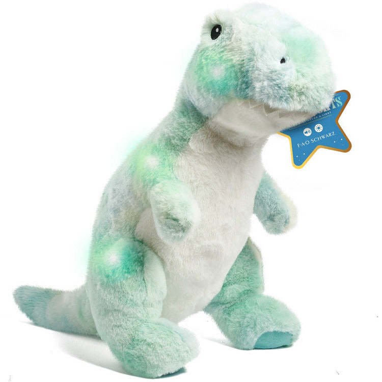 Holdinarm - 12 T-Rex Plush Dinosaur with LED Lights and Sound