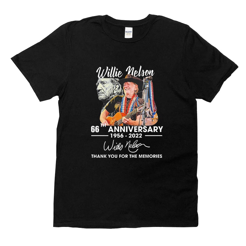 willie nelson t shirt Coton White printing tee Cotton graphic Tops Casual Broadcloth Black T-shirt unisex for Women clothes