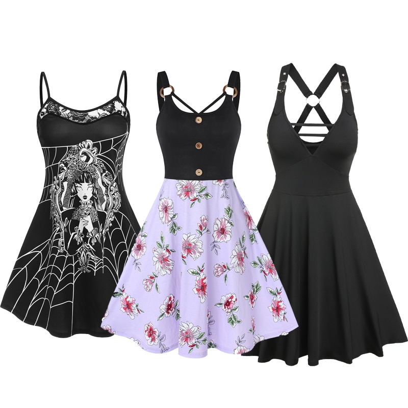 Strapless Strap Cold Shoulder Short Sleeve Split Maxi Dresses Hollow Out Bandage Party Dress Sleeveless High Neck