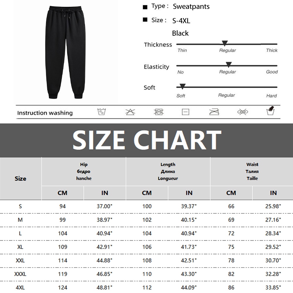 Man Sweatpants Autumn And Winter Men's Clothing Casual Trousers Sport Jogging Tracksuits Sweatpants Harajuku Streetwear Pants