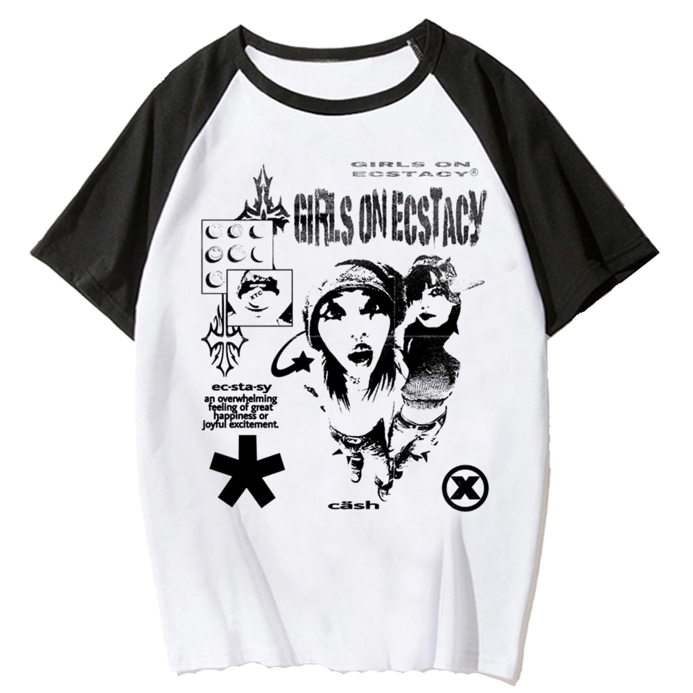 print tshirt women Japanese tshirt girl clothes