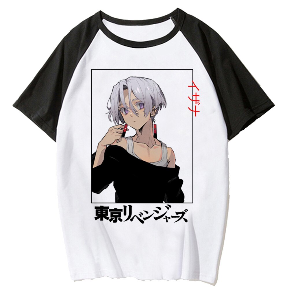 Tokyo Revengers t shirt women comic top girl graphic manga clothes