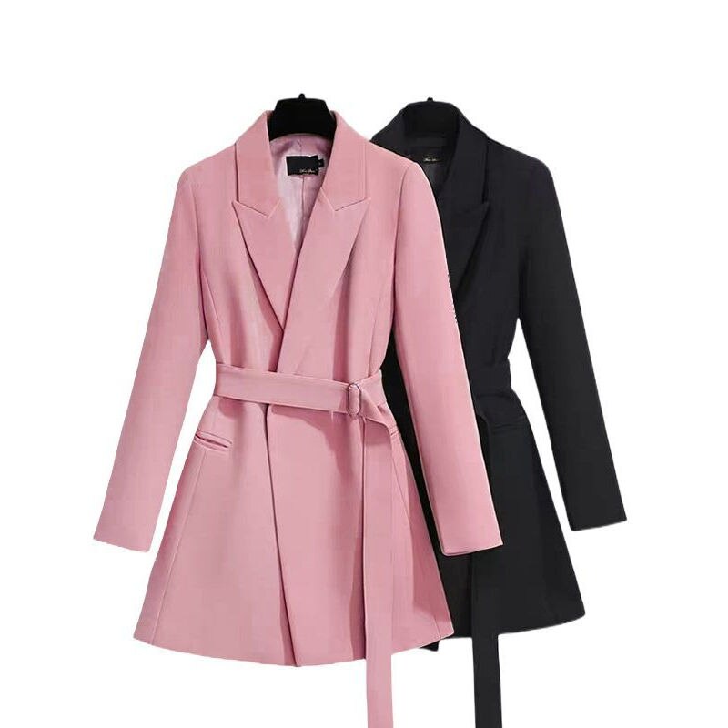New Spring Autumn Blazers Women Small Suit Long Sleeve Jacket Casual Tops Female Slim Wild Blazers Windbreaker Coat S-3XL
