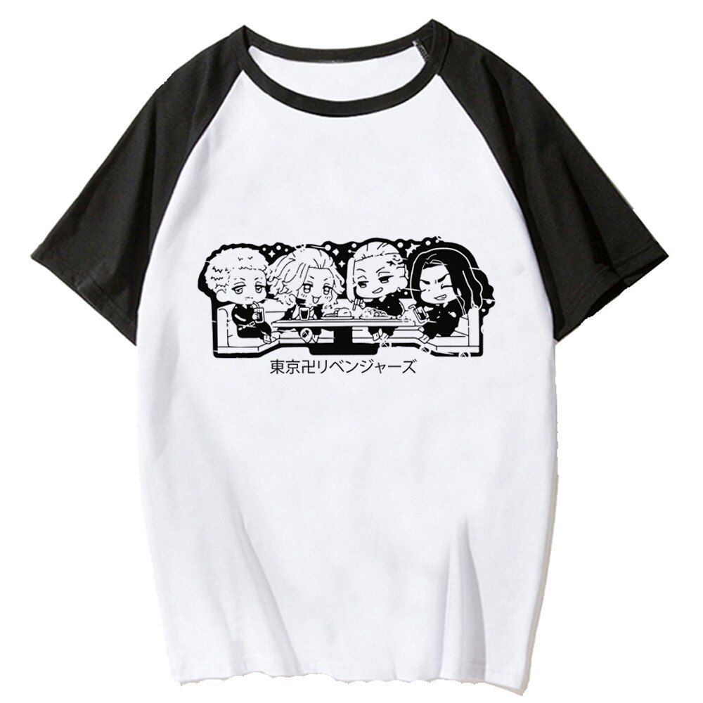 Tokyo Revengers t shirt women comic top girl graphic manga clothes
