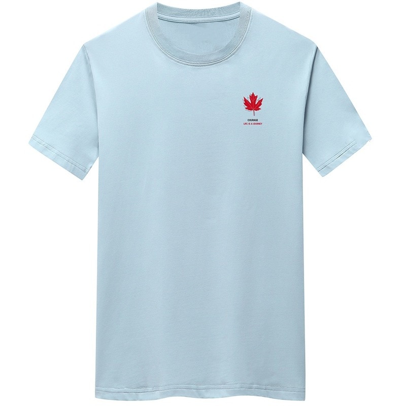 New Summer Men's and Women's D2 Pure Cotton Fashion Leisure Breathable Printing High end T-shirt Top Short Sleeve