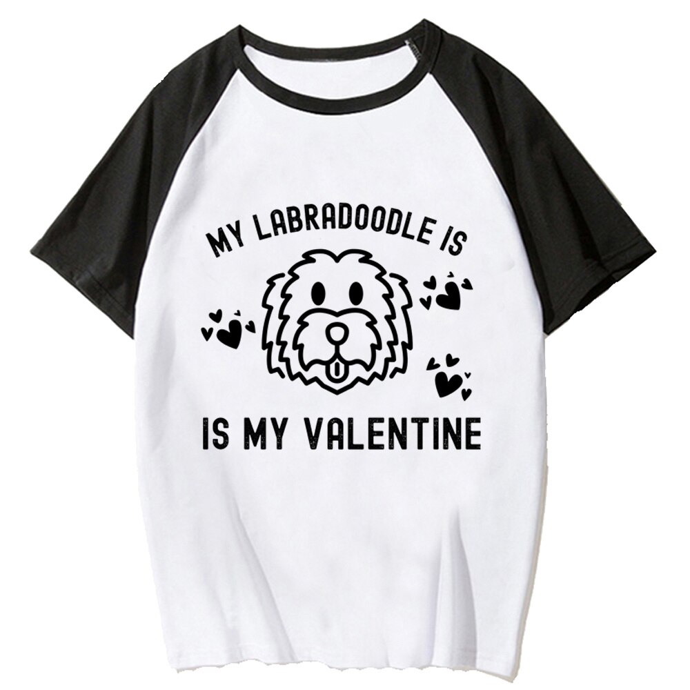 Labradoodle t-shirts women designer manga Tee girl clothing