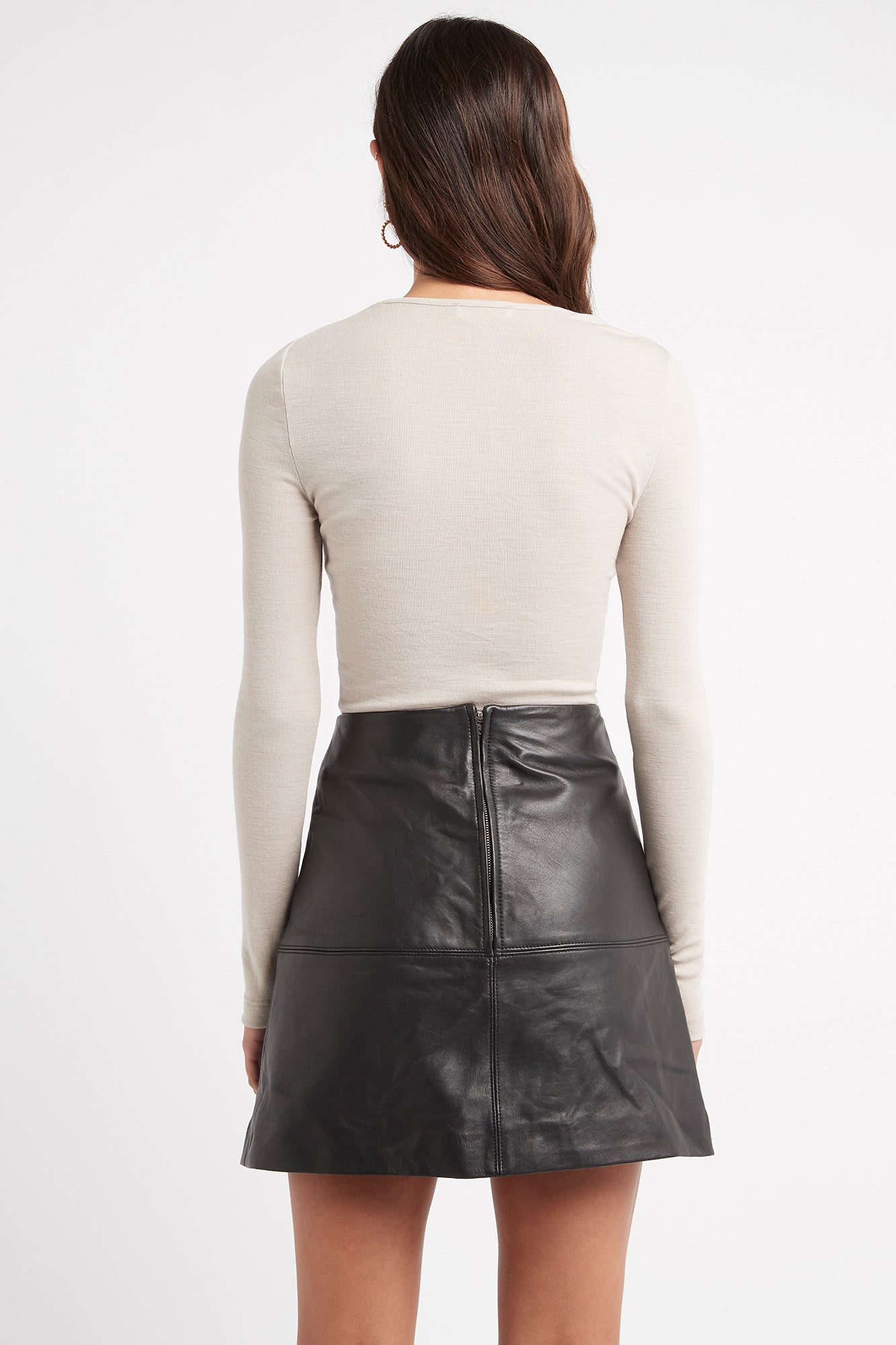 Long Sleeve Crew Neck Top