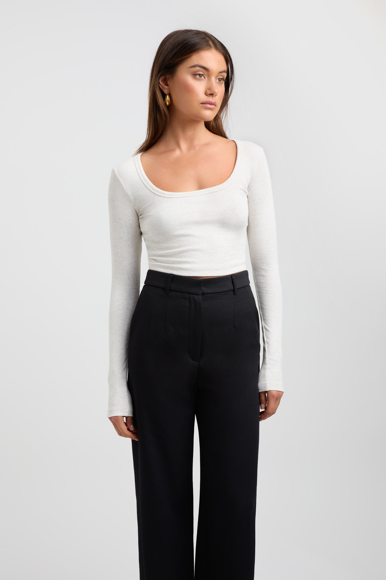 Quinnie Long Sleeve Crop