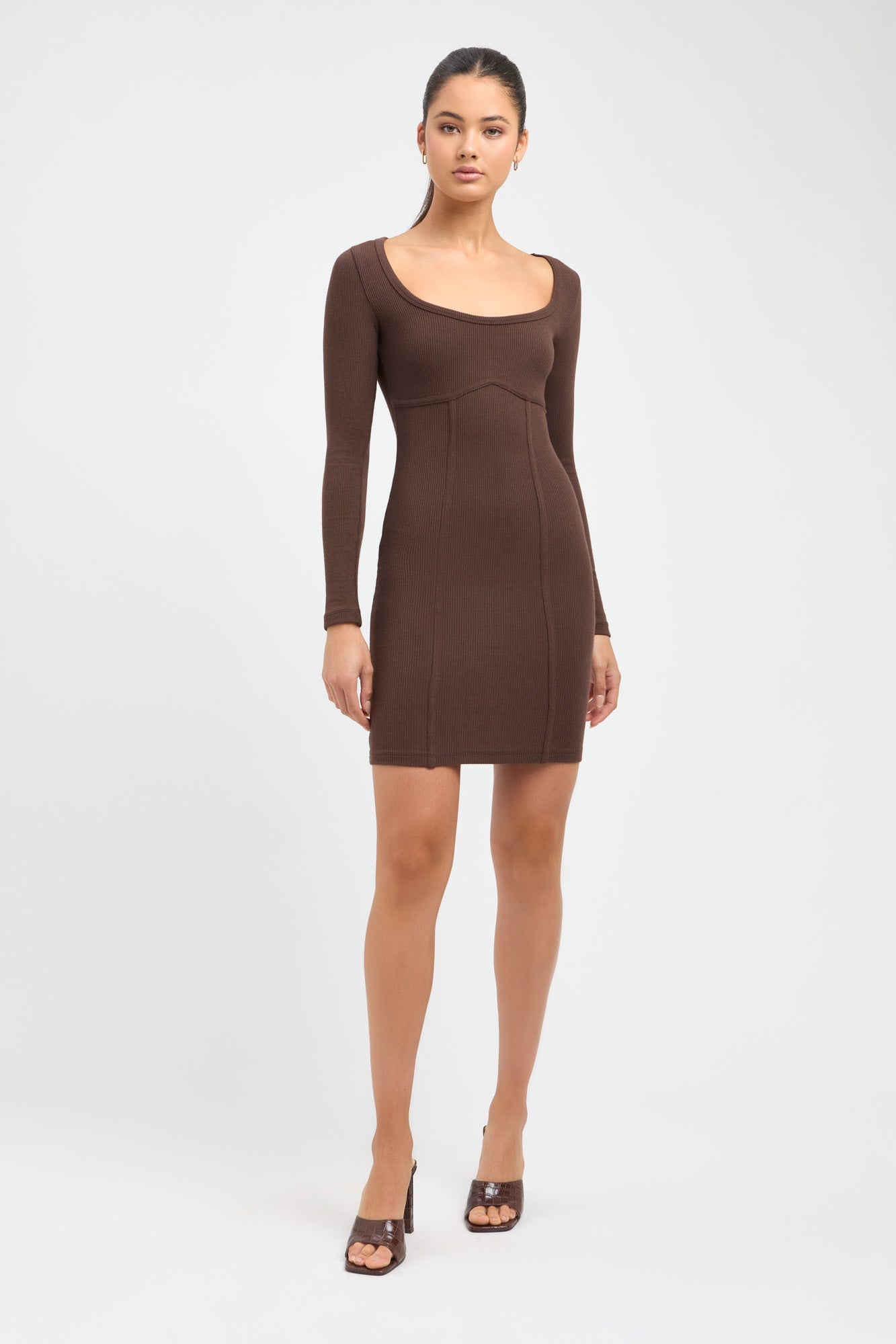 Nalla Bind Long Sleeve Dress