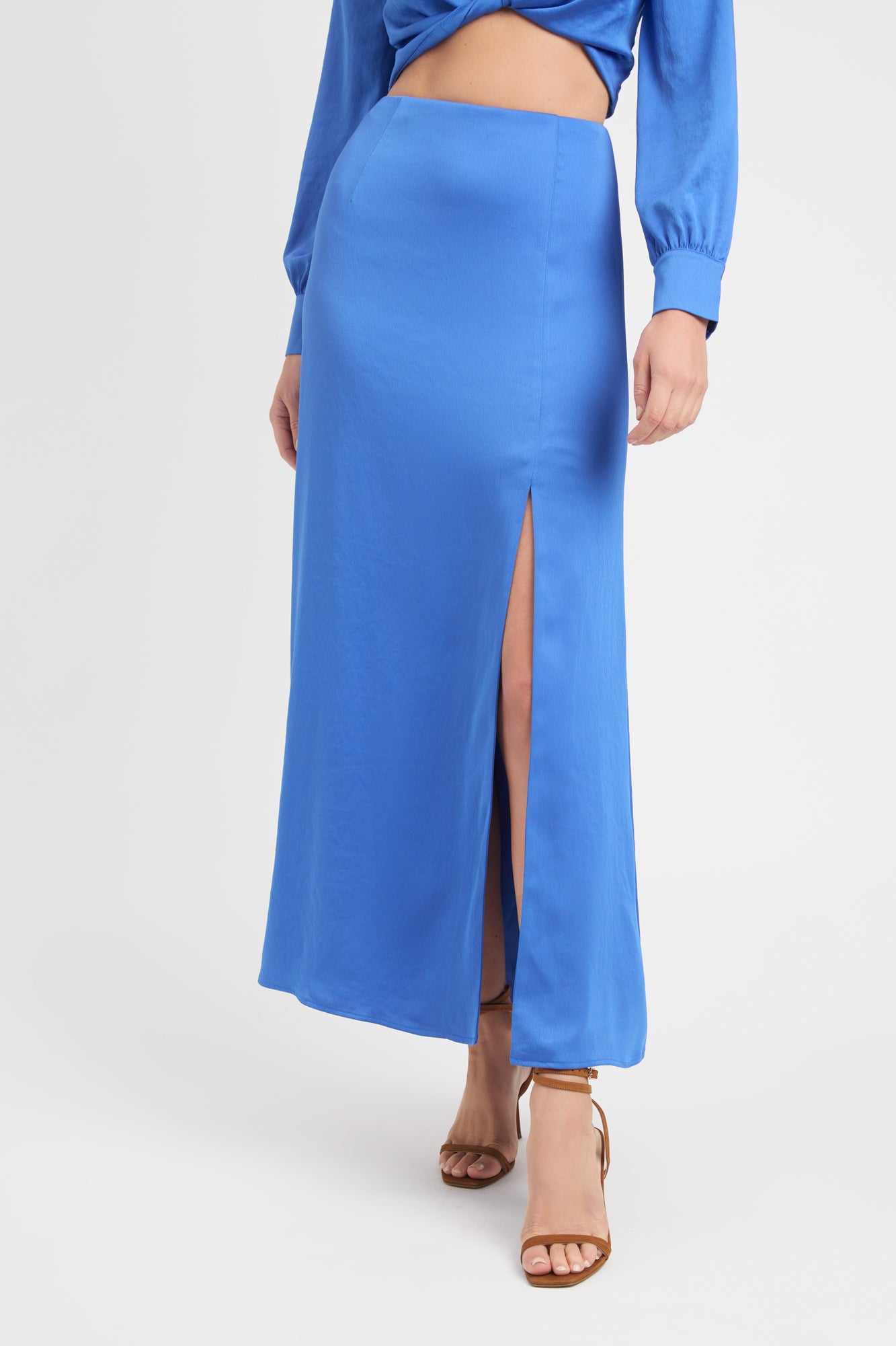 Milan Split Midi Skirt