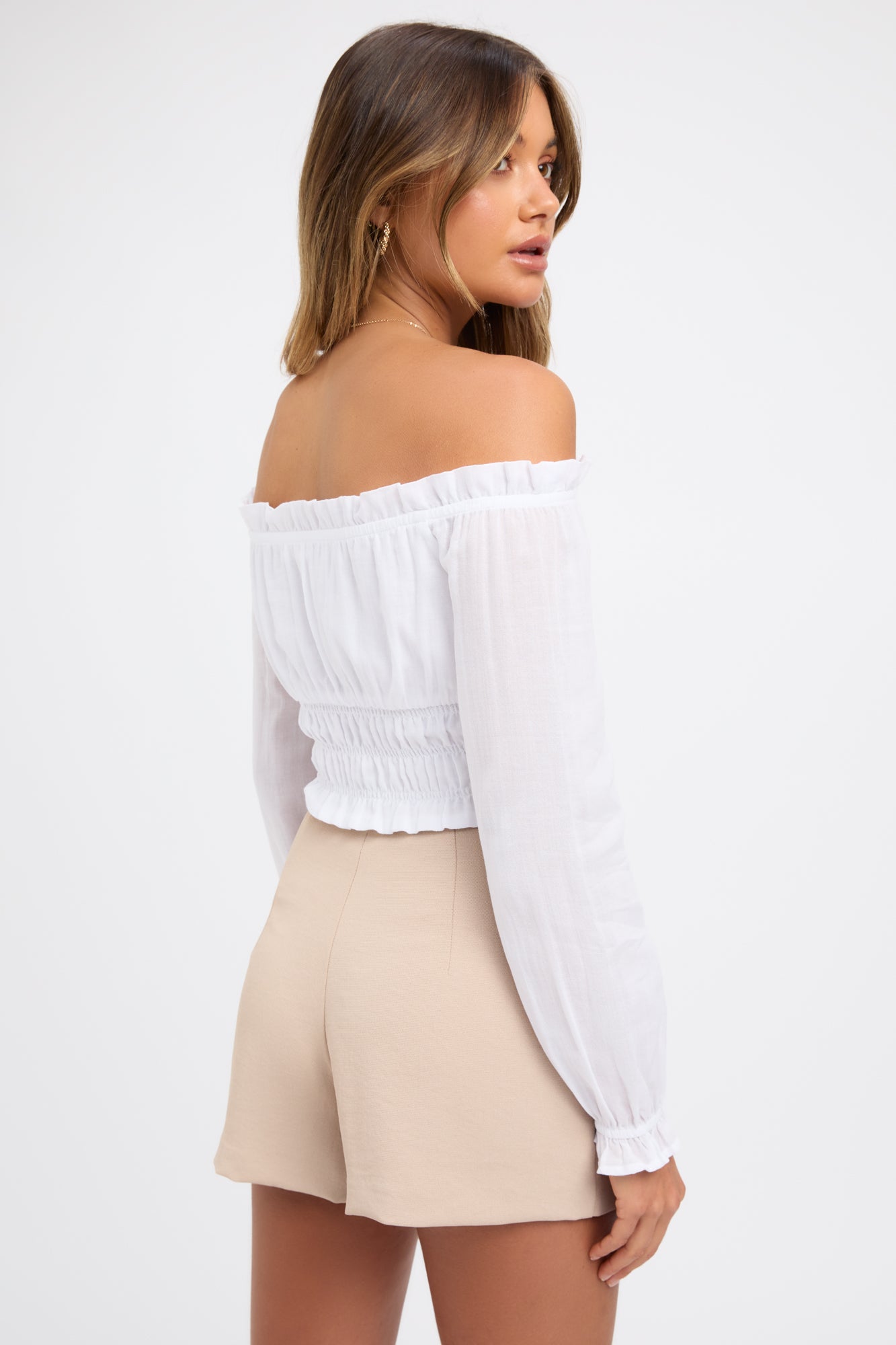 Georgette Off Shoulder Top