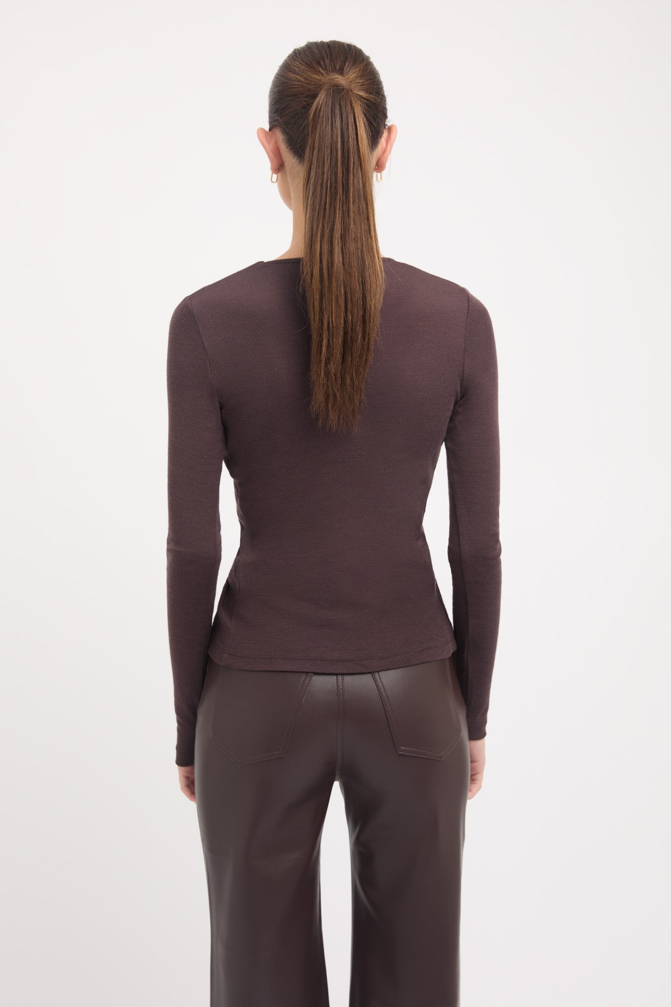 Kalara Long Sleeve Twist Top