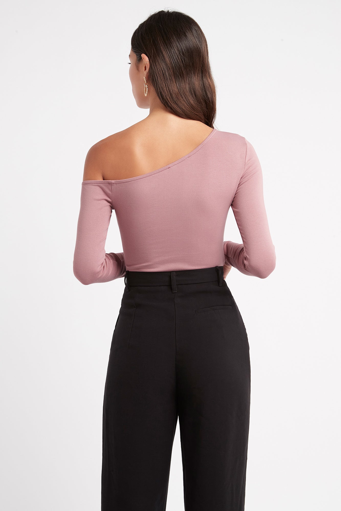 Rosa One Shoulder Crop
