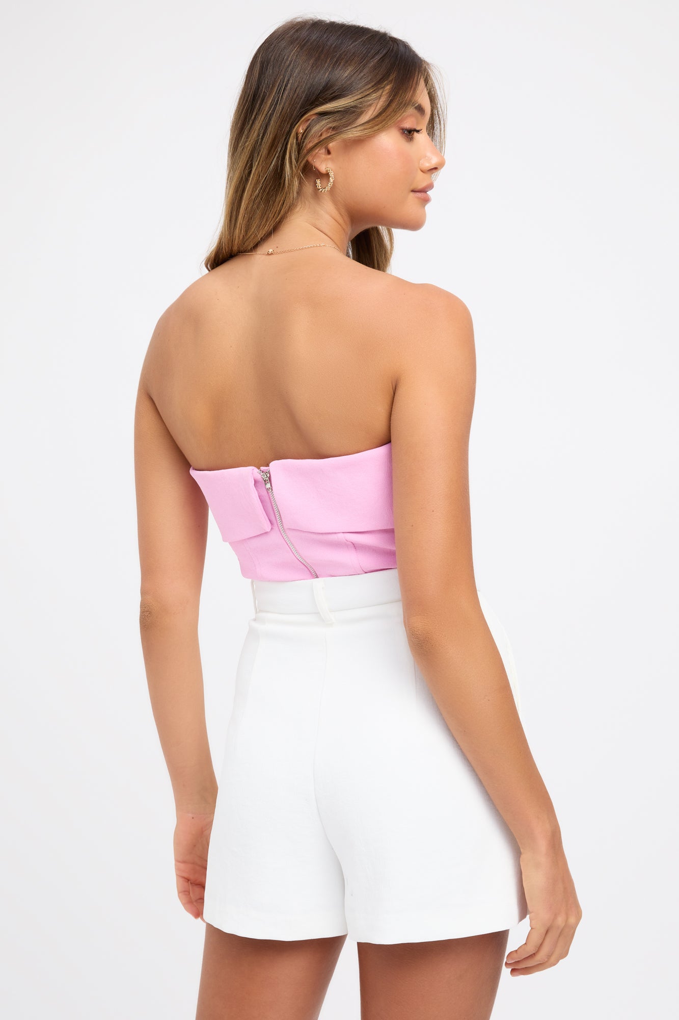 Oyster Corset Top