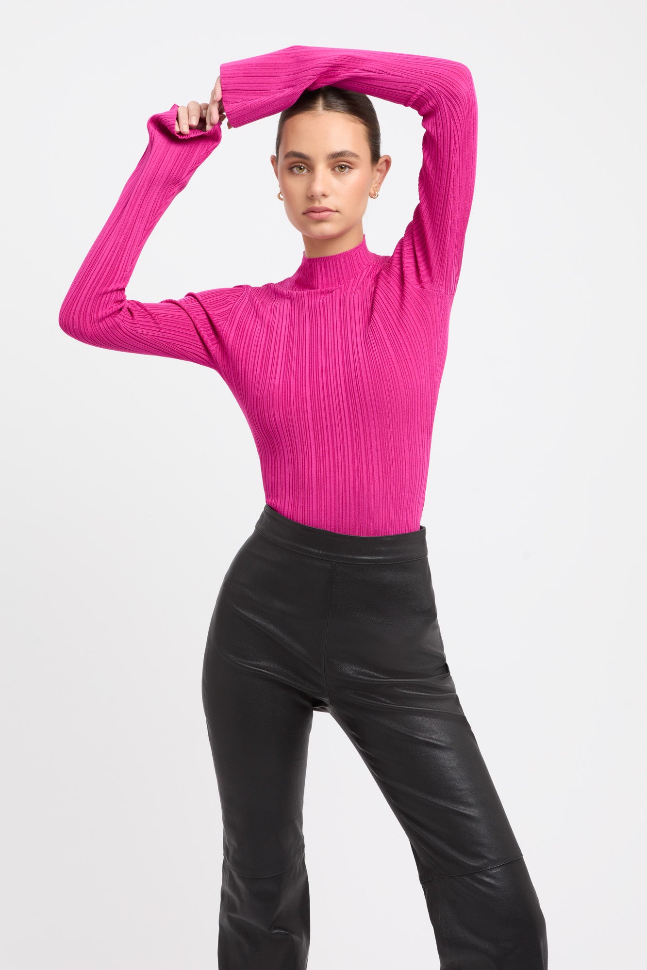 Raisa Funnel Long Sleeve Crop