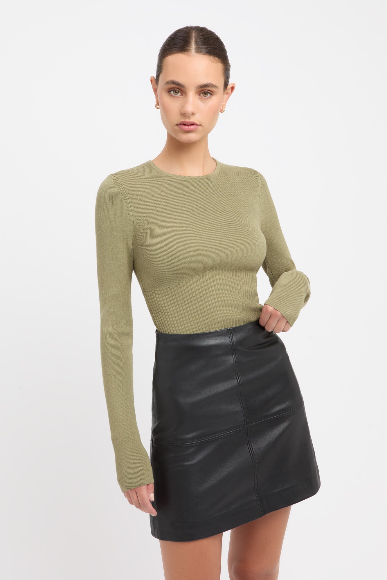 Snowden Rib Corset Top