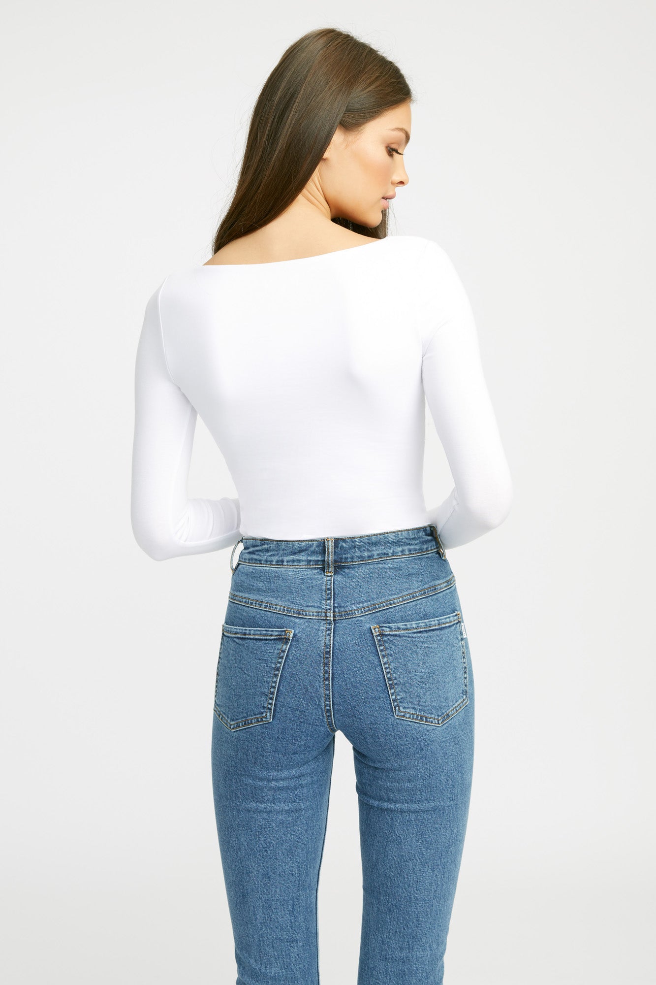 Long Sleeve Vee Top