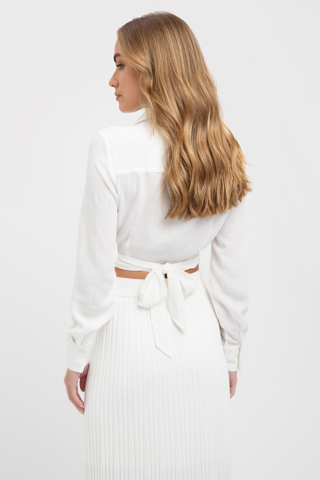 Hayman Tie Front Top