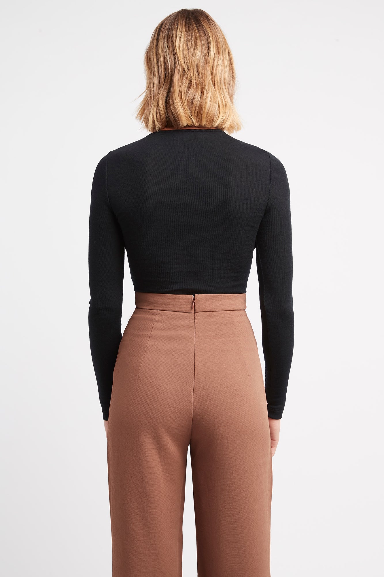 Long Sleeve Crew Neck Top